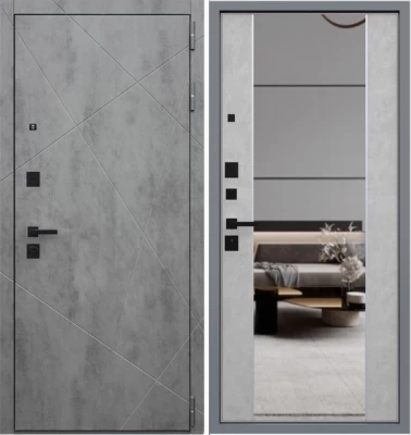 Дверь Дуэт Б с зеркалом