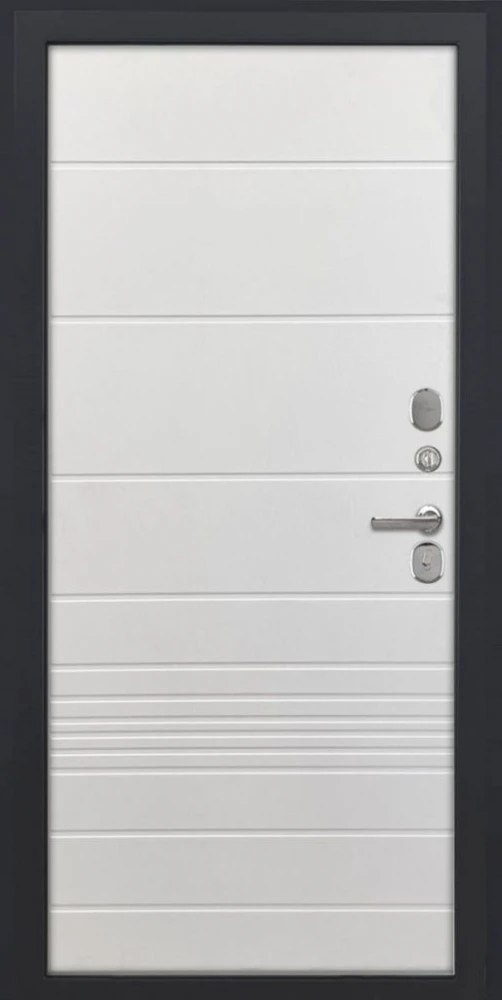 Входная дверь ДвериПРО Аура ФЛ-700 (10мм, ясень белый) DPRO200242 внутренняя сторона