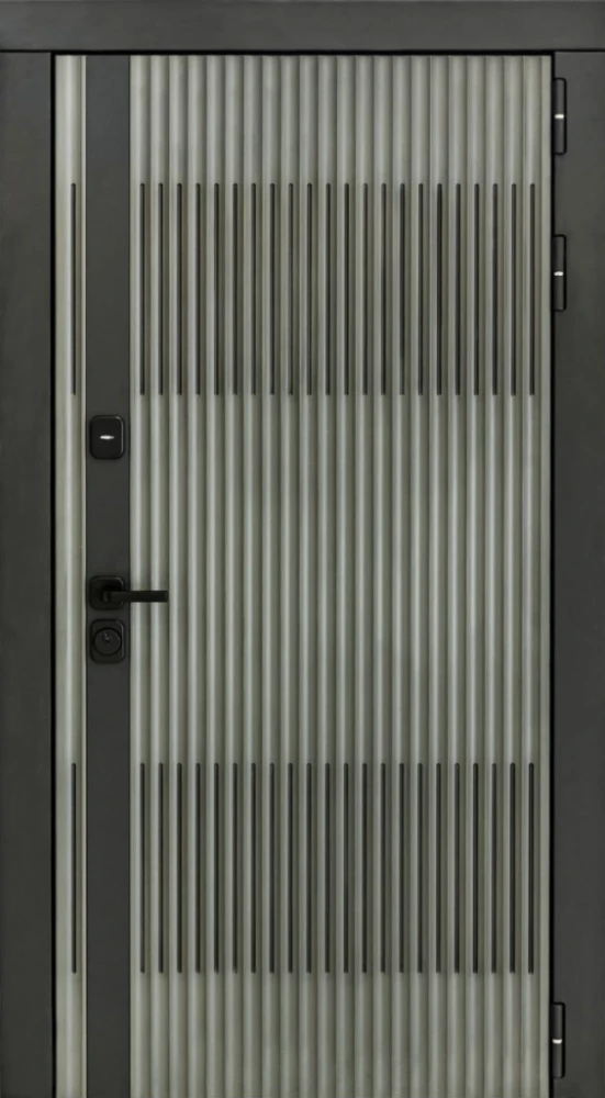 Входная дверь ДвериПРО Elfy ФЛЗ-649 капучино (зеркало) DPRO200362 внешняя сторона