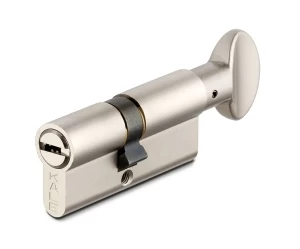 Цилиндровый механизм с вертушкой 164 BM/80 (35+10+35) mm никель 5 кл.