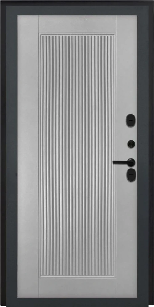 Входная дверь ДвериПРО L-3b ПВХ 10мм Астрод Velutto Grigio DPRO200384 внутренняя сторона