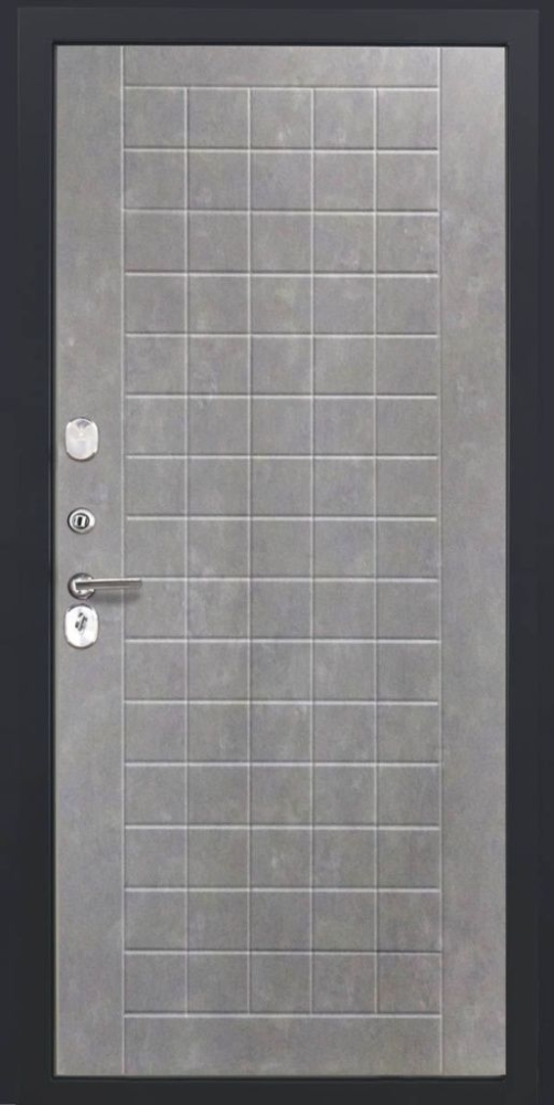 Входная дверь ДвериПРО Берген ФЛ-256 (10мм, бетон пепельный) DPRO195389 внутренняя сторона